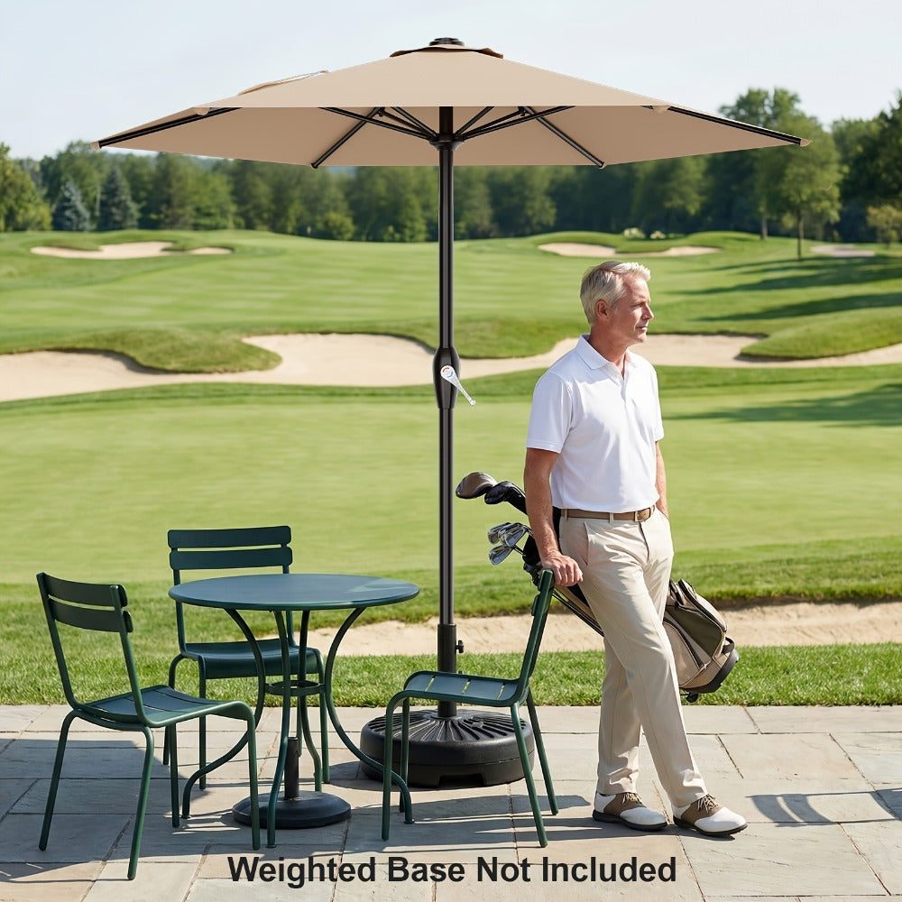 7.5-Foot Patio Umbrella with UV Protection for Outdoor Shade and Protection detail image