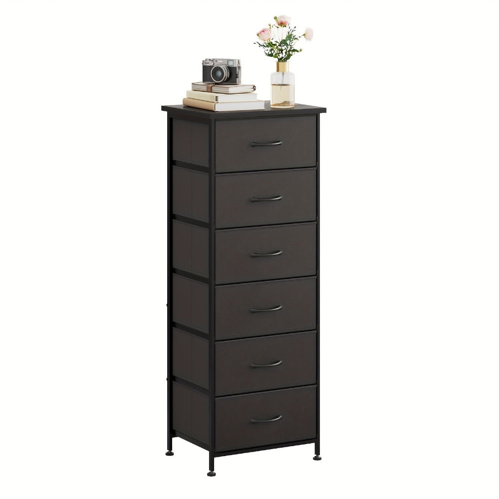 7-Drawer Tall Dresser, Bedroom Drawer Chest for Organized Everyday Storage detail image - detail view 10
