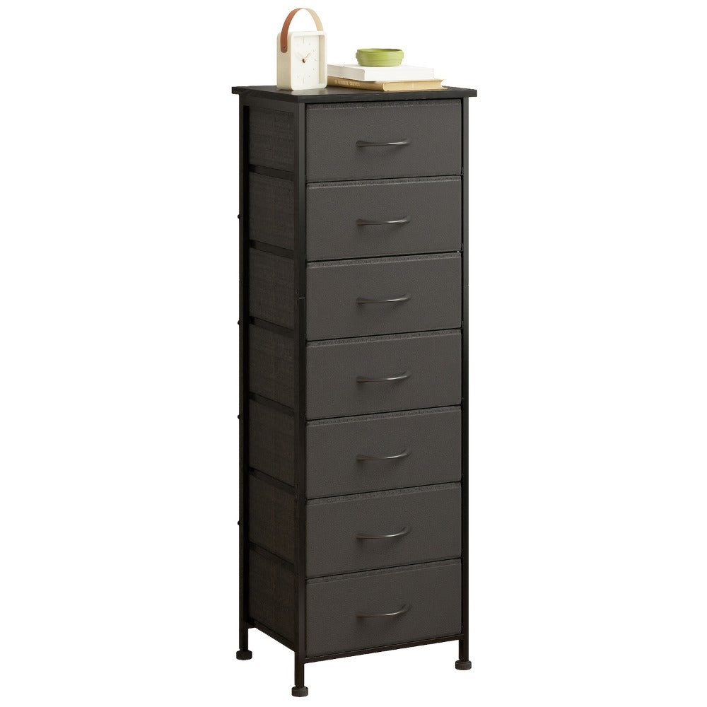 7-Drawer Tall Dresser, Bedroom Drawer Chest for Organized Everyday Storage detail image - detail view 6