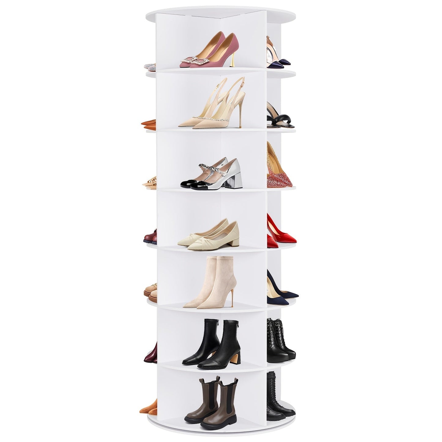 Shoe Rack shown in the 【white】 option
