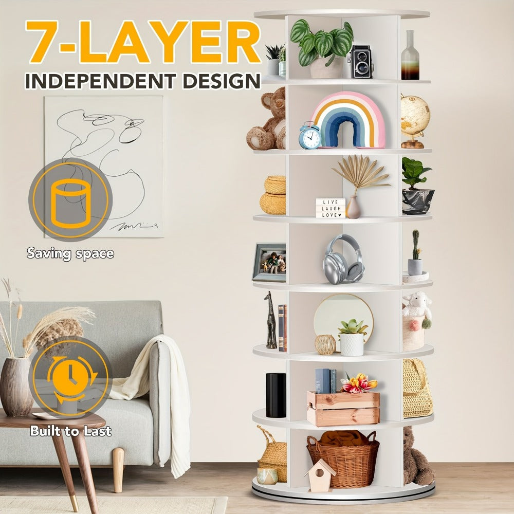 7-Tier Shoe Racks And Shoe Organizers with 360° Swivel for Entryway detail image - detail view 8