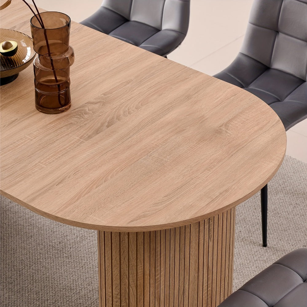 70.8-Inch Dining Table, Kitchen Dining Table for Work, Display, and Everyday Use detail image - detail view 17