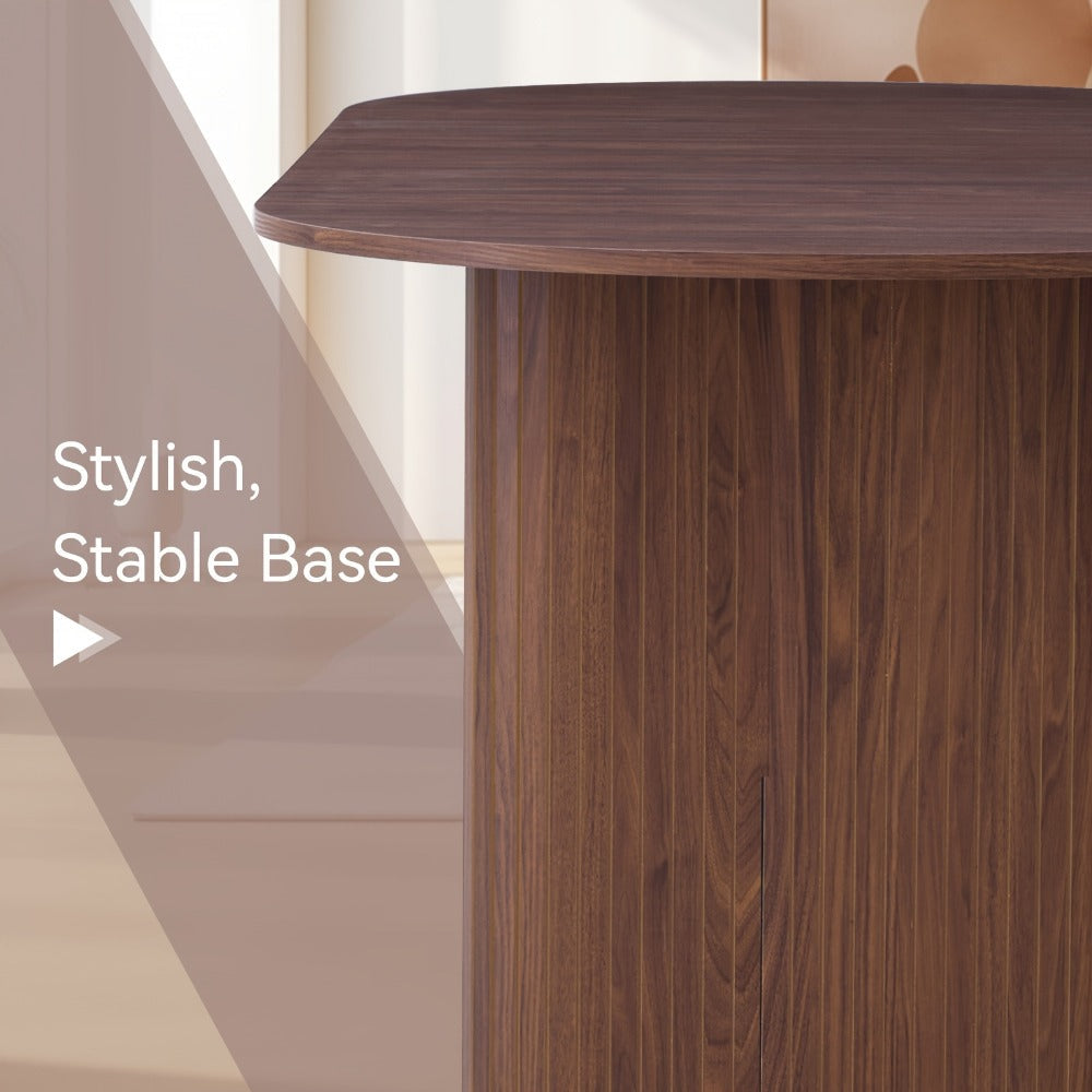 70.8-Inch Dining Table, Kitchen Dining Table for Work, Display, and Everyday Use detail image - detail view 6