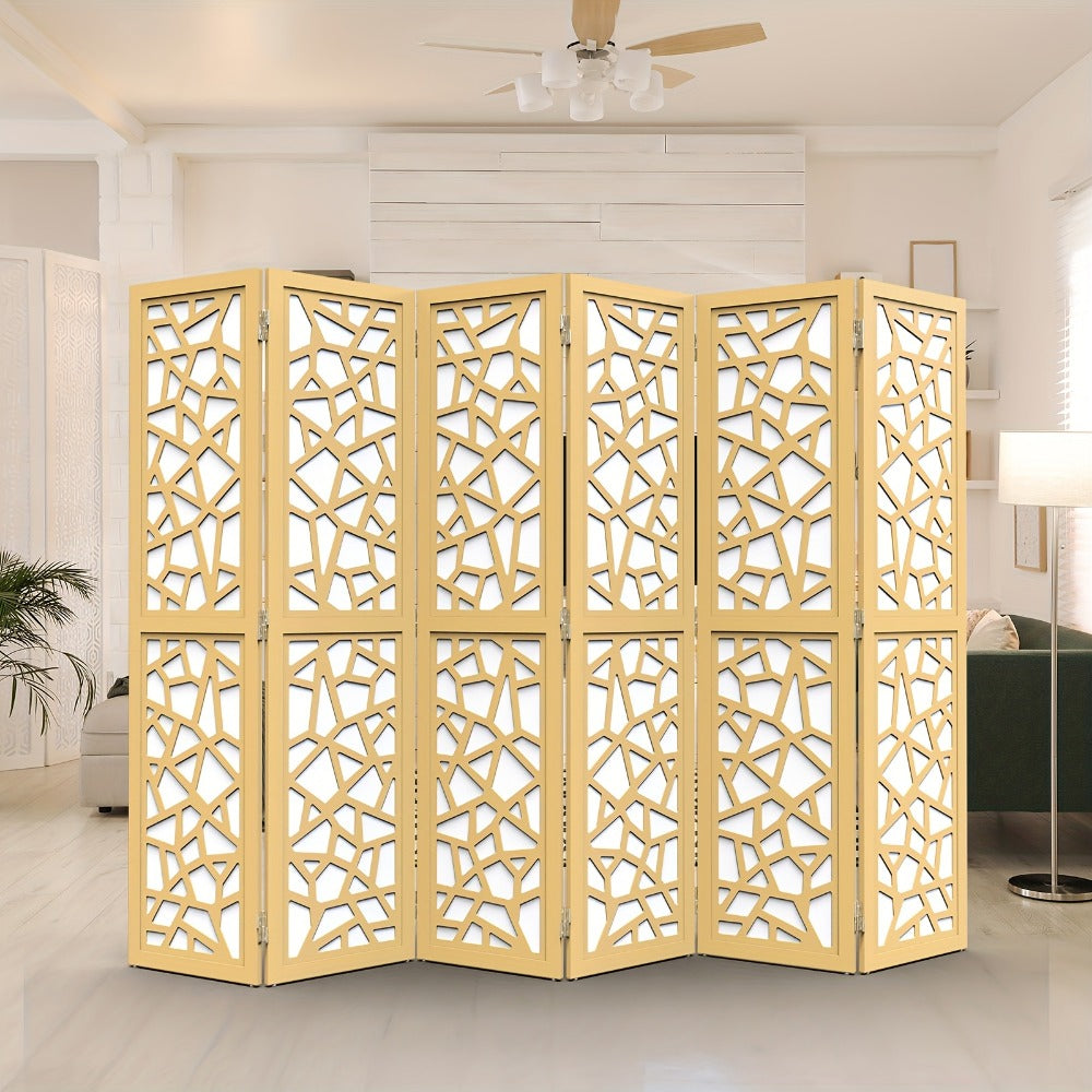70-Inch Freestanding Room Divider with Added Privacy for Privacy and Space Definition detail image - detail view 9
