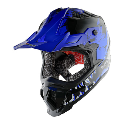 Adult Motorcycle Helmet ATV Dirt Bike Helmet Track Style