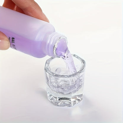 Odorless Acrylic Liquid Monomer Bulk Pack — Professional Crystal Clear Nail Extension Liquid 3pcs 2.54oz or 10pcs 75ml Salon & Home Acrylic Nail System Supply