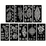 9 Sheets Stencils Kit-HN1