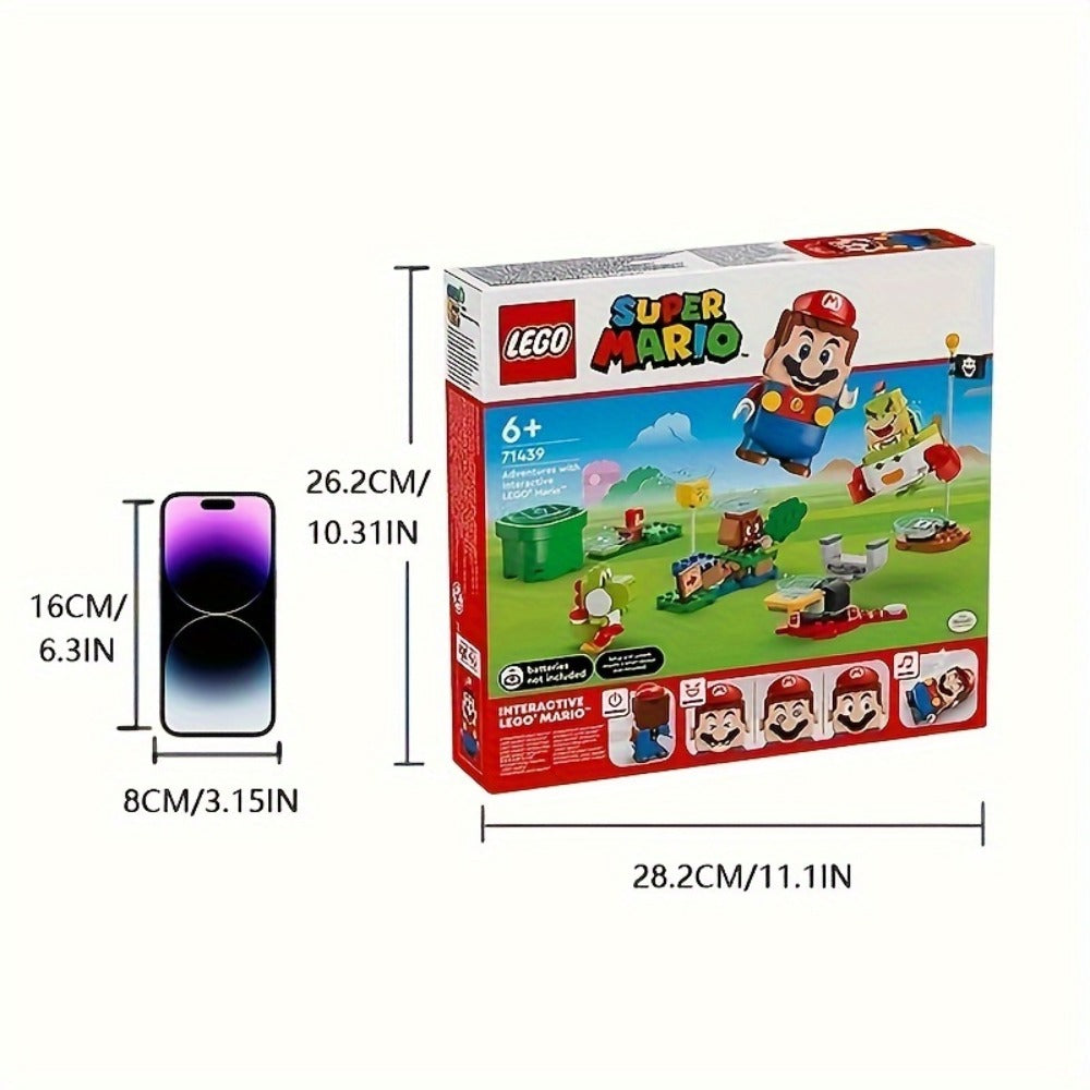 Interactive Mario Building Set LEGO 71439 – Adventures with Interactive LEGO Mario Starter Course 218 Pcs, STEM Toy for Kids Ages 6+, Birthday & Holiday Gift for Boys & Girls