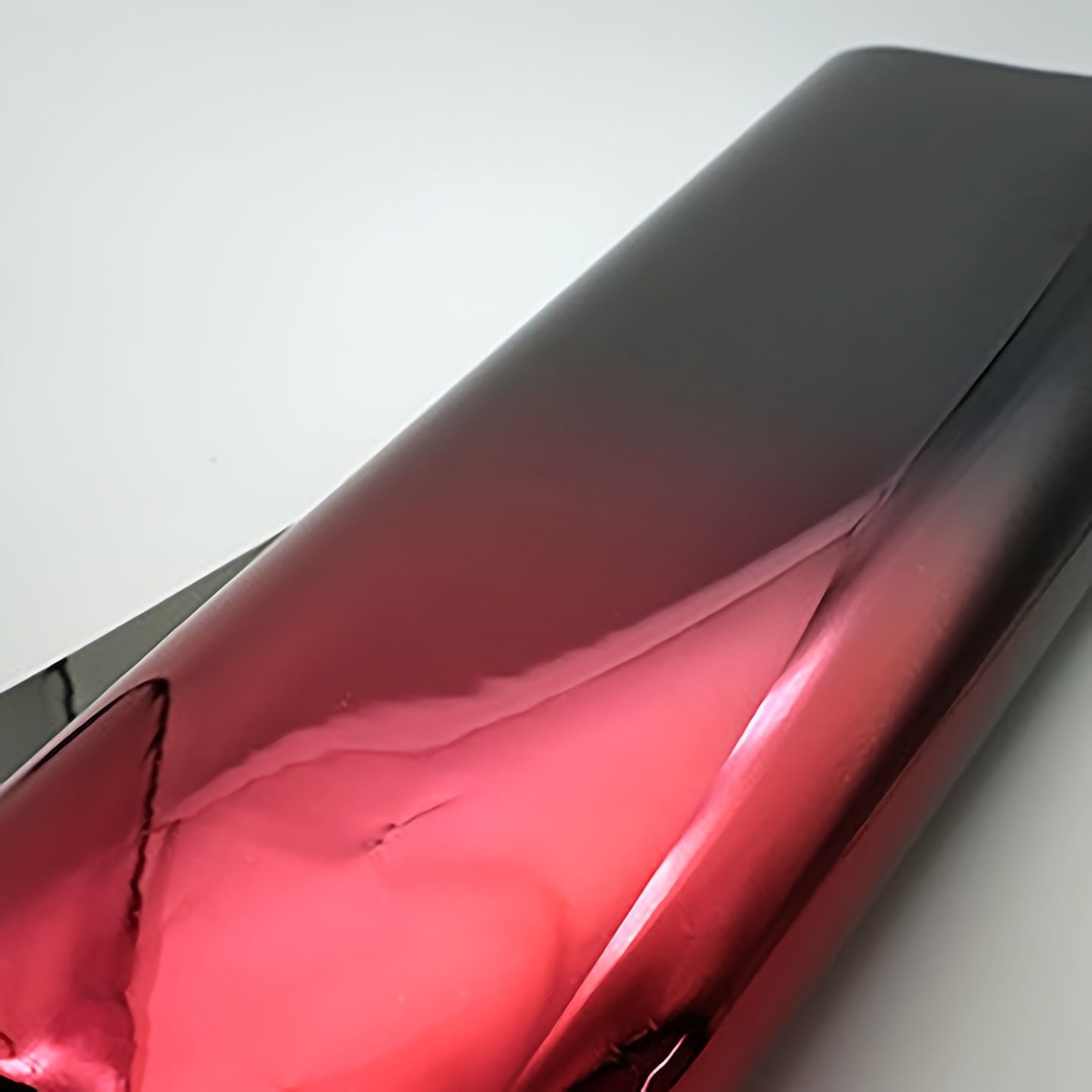 Gradient Window Tint Film Roll 19.7" x 118" Heat Resistant Shatterproof PET – Two-Tone Car Window Film Easy Apply & Remove Red Black Green Silver Blue