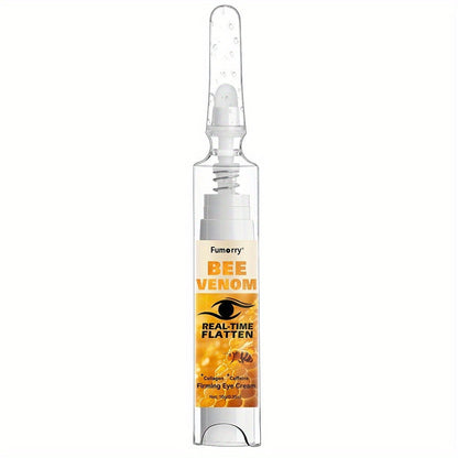 Eye Cream with Bee Venom Caffeine Collagen Firming Anti-Aging — Under-Eye Bags Dark Circles Puffiness Fine Lines Wrinkles Tightening Lifting Eye Gel Hypoallergenic All Skin Types Women Men