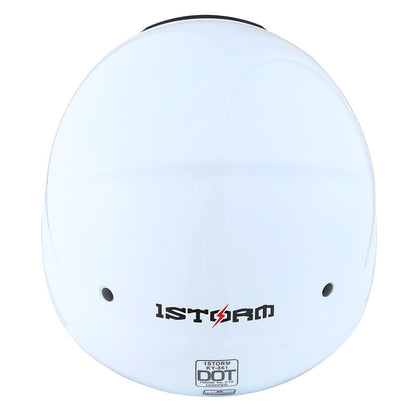 Convertible Motorcycle Helmet Full Face & Open Face 2-in-1 – Detachable Visor, Face Mask & Smoked Shield, Aerodynamic Thermoplastic Shell, Classic Style, Adult S/M/L/XL