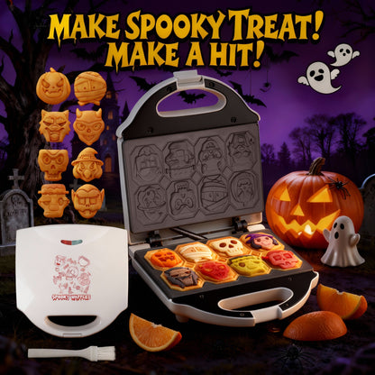 Dinosaur Waffle Maker Electric – 8 Dino Shapes Non-Stick Pancake Maker for Kids | Also Available in Car & Monster Designs