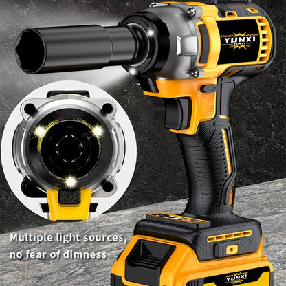 21V Cordless Impact Wrench Kit High Torque Brushless with 4000mAh Rechargeable Battery – Wireless Power Wrench Driver for Car Motorcycle Repair, DIY Home Projects, Gift for Mechanics & Men