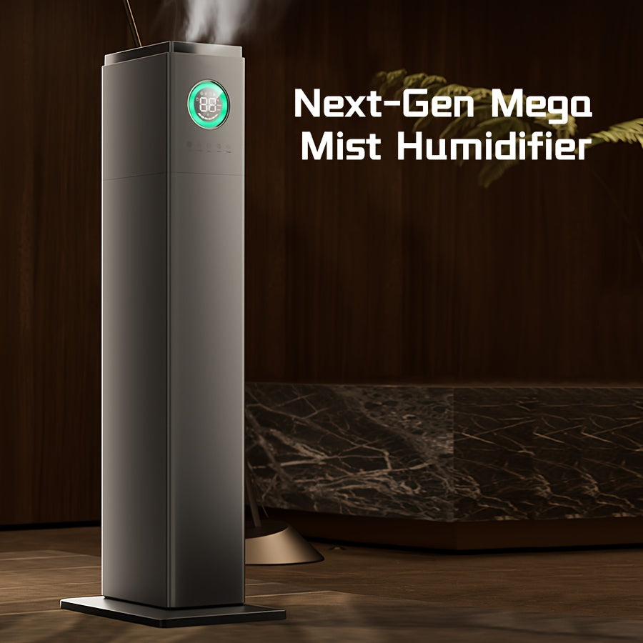 Cool Mist Humidifier 13L Large Capacity - Soundwave Technology, Smart Humidity Control, Top-Fill Design, Sleep Mode, Covers 1000 Sq Ft, for Home Large Room Bedroom Office Plants, 3.5 Gallon