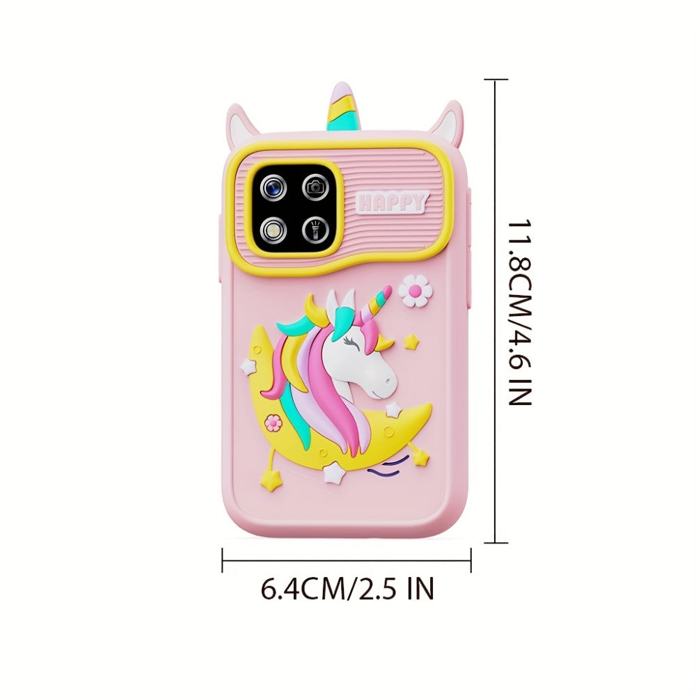 Kids Educational Smartphone Toy with 1080P HD Camera, 20 Mini-Games, Music, Stories & Habit Training – Learning Toy for Boys Girls Ages 3-14, Birthday Christmas Gift