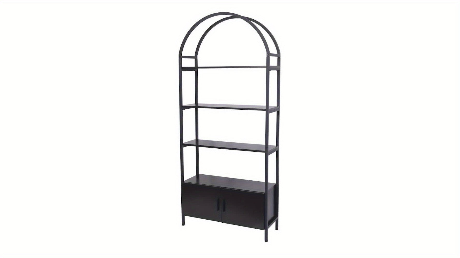 71-Inch Freestanding Bookshelf with Hidden Storage and Multiple Color Options detail image - detail view 15