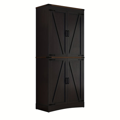 Storage Cabinet shown in the Black option