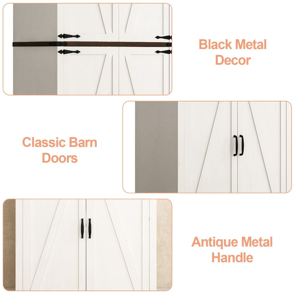 71-Inch Tall Bathroom Storage Cabinet with Adjustable Shelves detail image - detail view 8