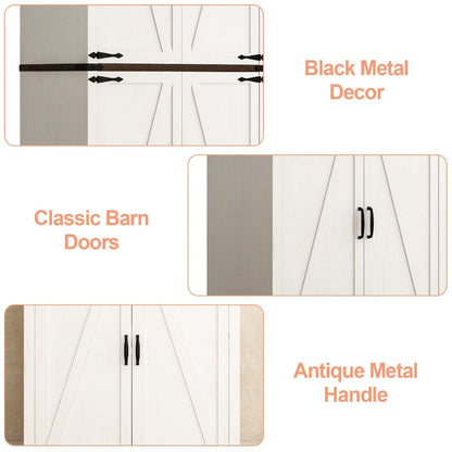 71-Inch Tall Bathroom Storage Cabinet with Adjustable Shelves detail image - detail view 8