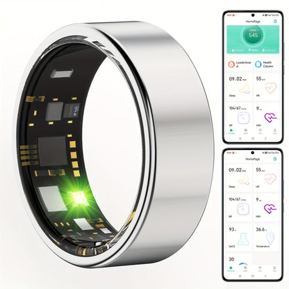 Smart Ring Fitness Tracker – IP68 Waterproof Health Monitor