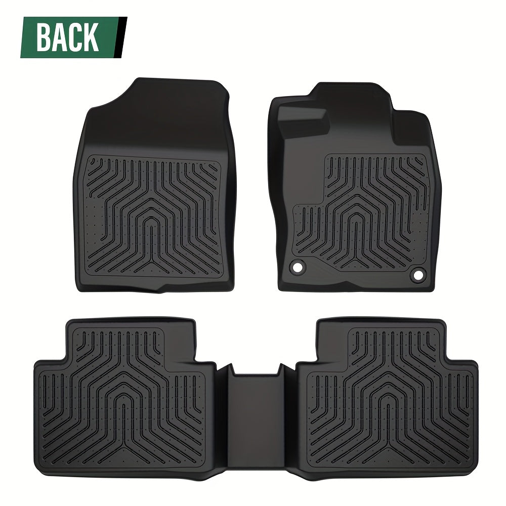 Floor Mats For Honda For Civic Sedan 4-Door 2016-2021 3pcs Floor Liner