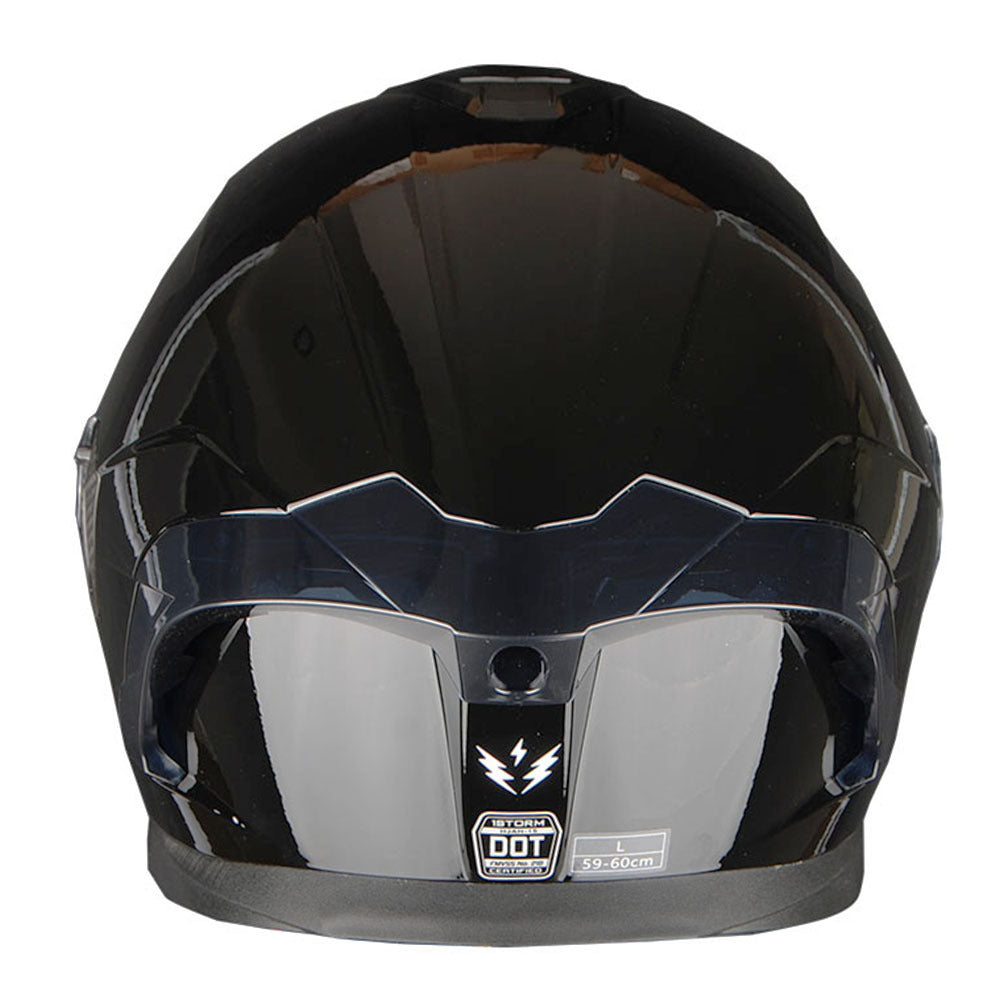 Full Face Motorcycle Helmet DOT Approved – Dual Visor Anti-Fog Pinlock Shield, Street Bike Adult Helmet with Sun Inner Shield, Aerodynamic Thermoplastic Shell, S/M/L/XL