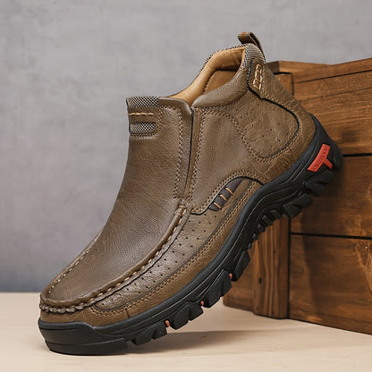 Men's Walking Shoes - Breathable Comfort & Cushioned Support