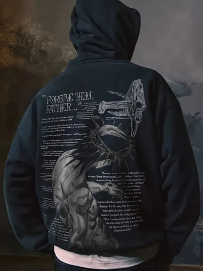Men's Relaxed Fleece Graphic Hoodie
