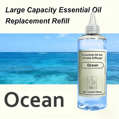 Large Capacity Essential Oil 8.79oz – Premium Long-Lasting Floral Fragrance, Leak-Proof, Diffuser Compatible | Hilton, Shangri-La, Gardenia, Lavender, Ocean