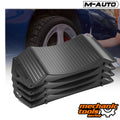 Set of 4 Premium Tire Saver Ramps - Anti-Slip Hard Plastic Design for Flat Spot and Flat Tire Prevention, Easy-to-Carry Tire Savers Ramps