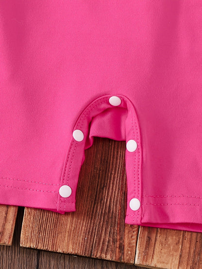 Baby Girl Floral Romper - Spring