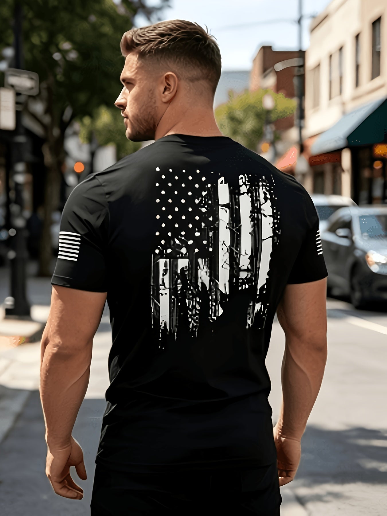 Men's Essential T-Shirt - Round Neck Short Sleeve Everyday Style