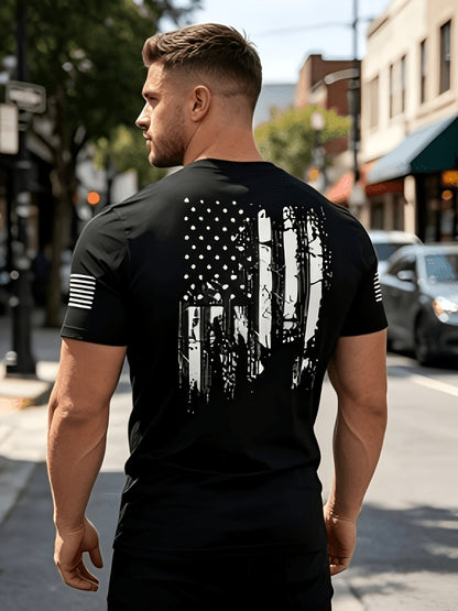 Men's Essential T-Shirt - Round Neck Short Sleeve Everyday Style