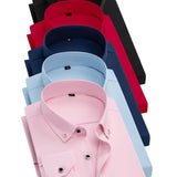 Royal blue + dark green + dark purple + red + black