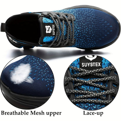 Unisex Work & Safety Shoes - Steel Toe Protection & Non-Slip Sole