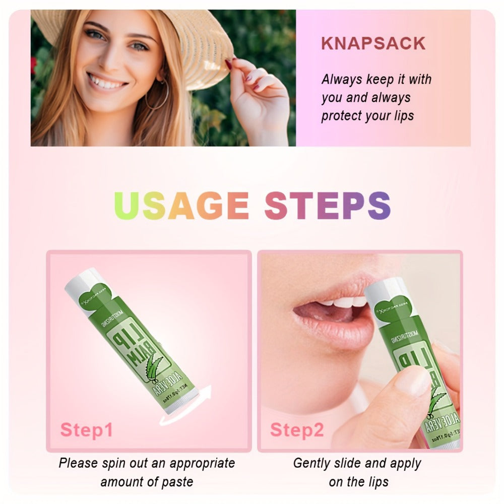 Lip Balm Set 36 Pcs Moisturizing Tinted Lip Butter with Jojoba Oil — 12 Flavors Natural Hydrating Lip Care for Dry Chapped Lips Women Adults Gift Box