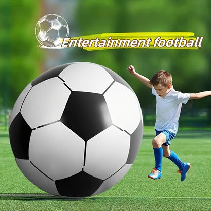Giant Inflatable Soccer Ball for Indoor & Outdoor Use – Large Beach Ball for Pool Parties, Backyard Games, Playground Kickabout & Events – Fun Summer Sports Ball for Kids & Adults