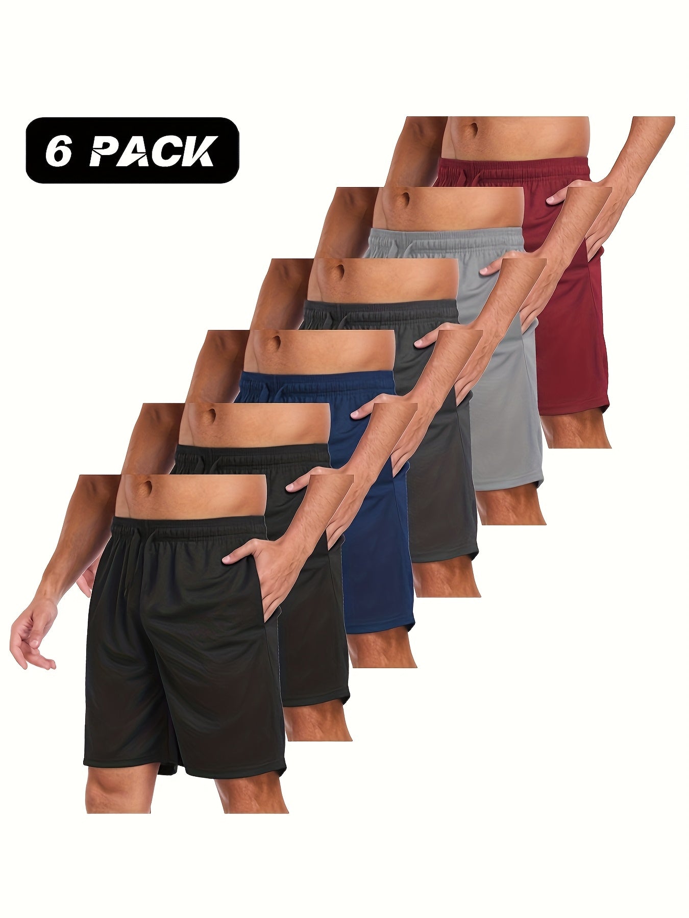 Men's Athletic Shorts - Quick Dry With Pockets Active Style 318053