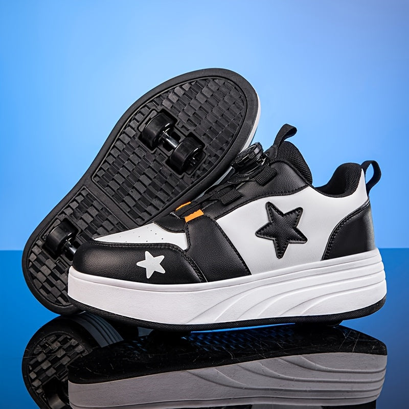 Boys Roller Shoes - Breathable Mesh 537893