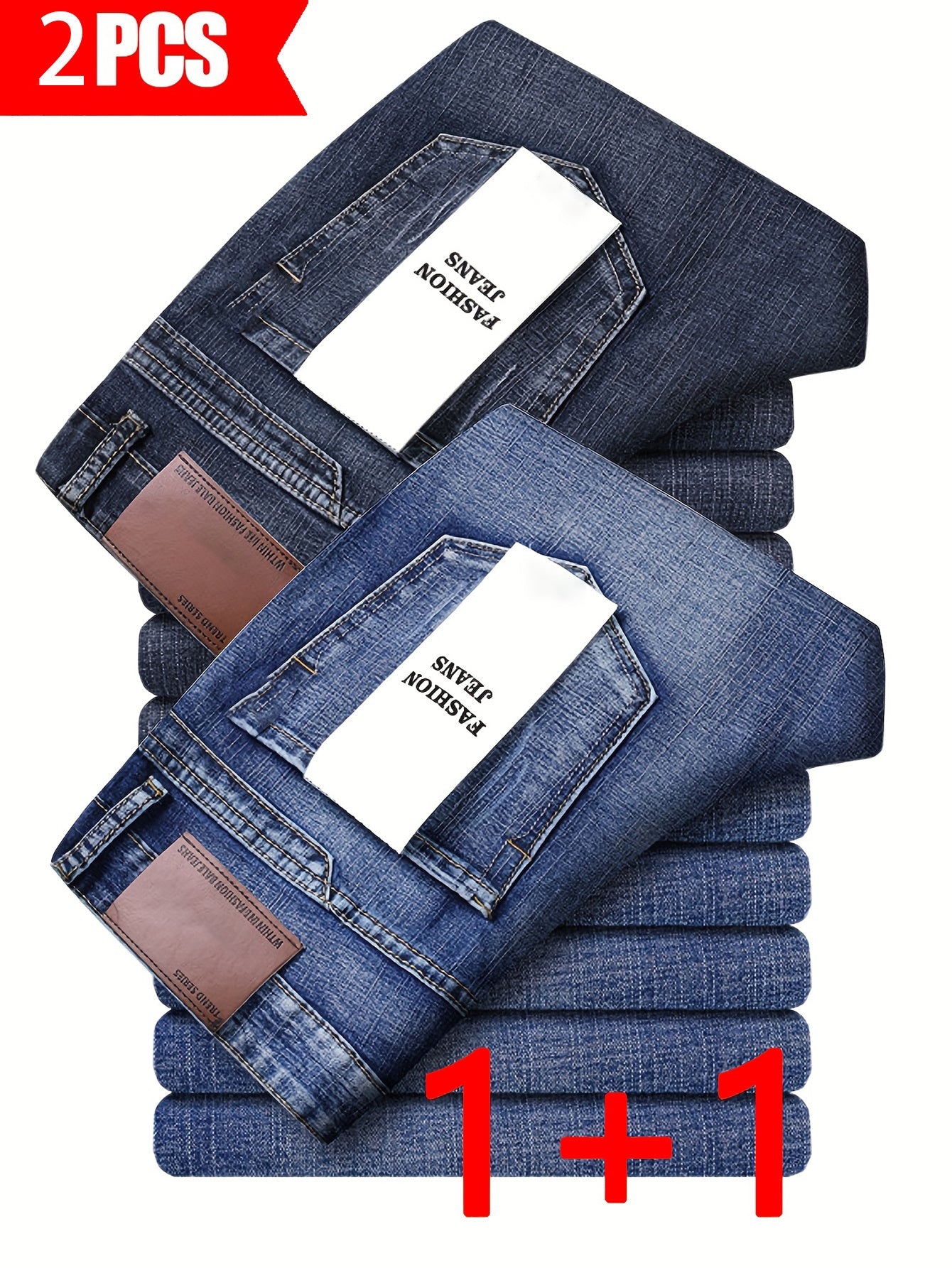 Men's Stretch Jeans - Stretch Comfort 490597