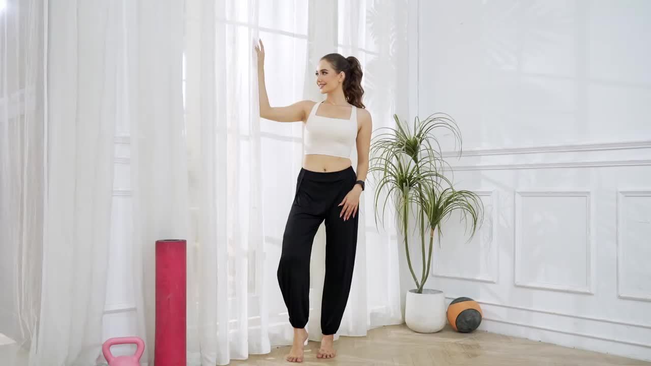 Women's Pants - High-Waist Fit 560741