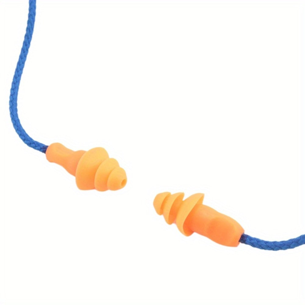 Noise Cancelling Bluetooth Earbuds Hearing Protection for Work – Wireless In-Ear Headset for Construction Site, Production Line and Noisy Environments, Chemical Fiber Silicone Comfortable Fit