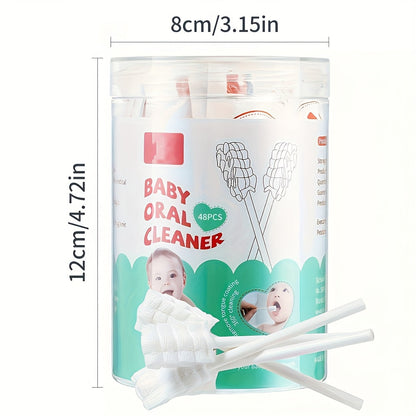 Baby Oral Care - 48-pcs Tongue Cleaner Toothbrush