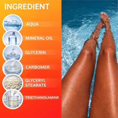 Sunless Self Tanner Lotion 3.38oz — Instant Deep Bronze Glow, Lightweight Non-Greasy Hydrating Self-Tanning Body Lotion, Streak-Free Natural Tan for Women, Beach-Ready Skin All Year Round
