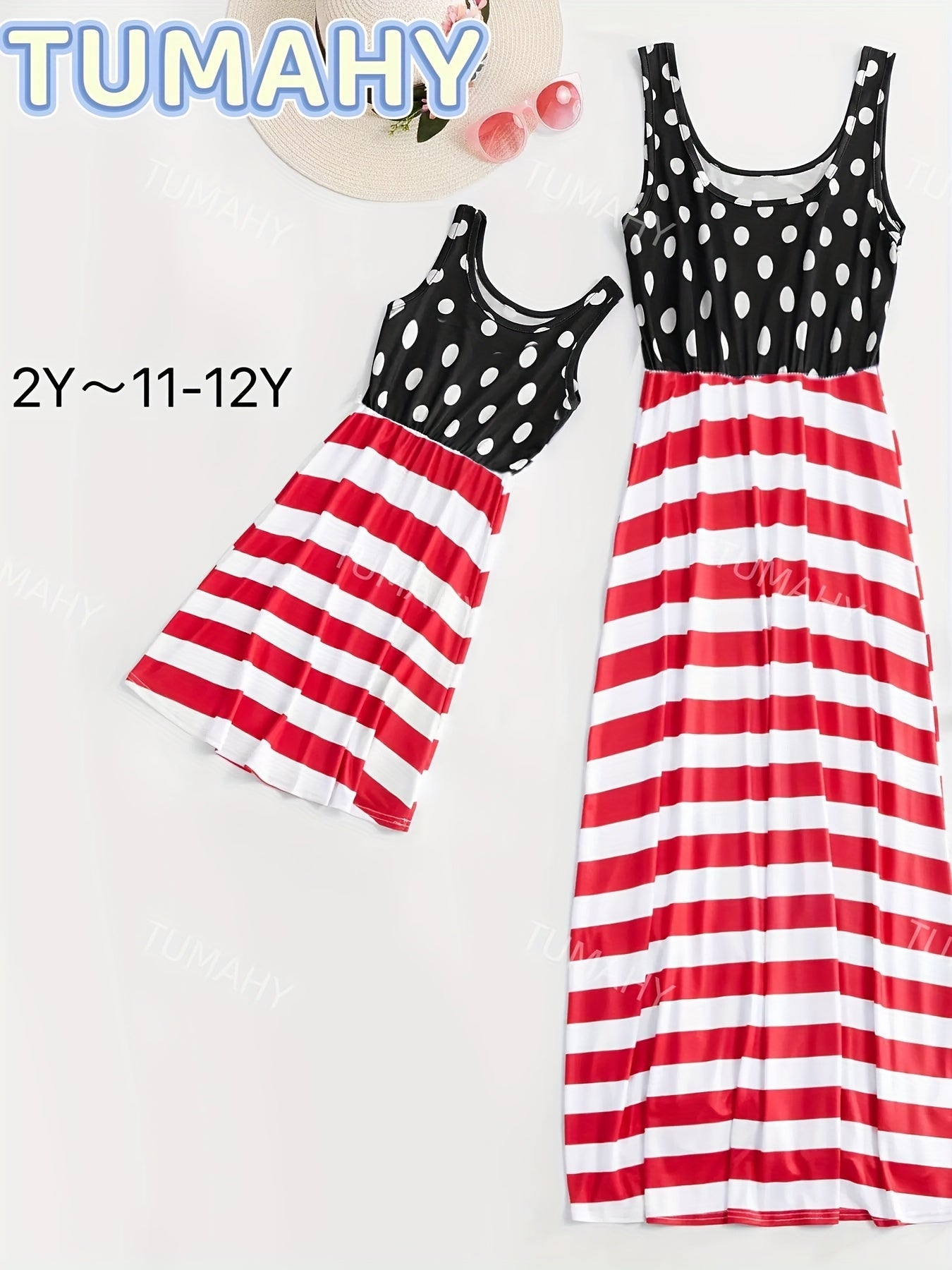 Mommy and Me Floral Dress Set - Floral Long Sleeve Summer