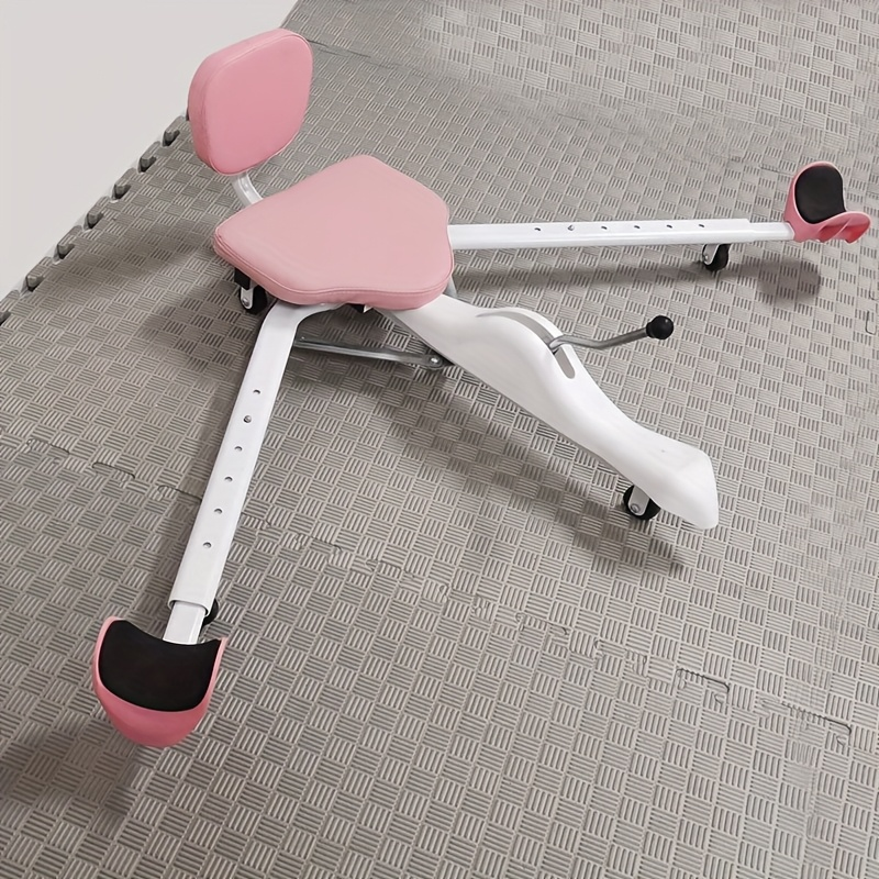 Leg Stretcher Splits Trainer 2-in-1 – 180° Adjustable, 7-Level Foot Support, Backrest & Plank Support, Foldable Ligament Stretcher for Yoga, Dance & Gymnastics