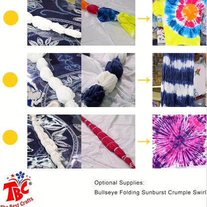 Tie Dye Kit 24 Colors All-in-One Set for Kids Teens Adults & Beginners – Squeeze Bottles Gloves Rubber Bands Carry Case, Non-Toxic ASTM Certified Summer Party Craft Activity Birthday Gift