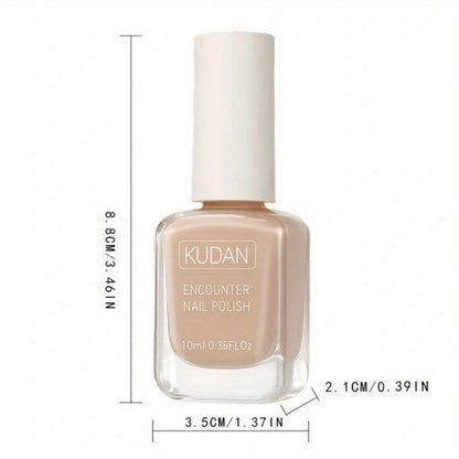Quick-Dry Nail Polish No Lamp Needed Gray Blue 2pcs – Long-Lasting Glossy Gel-Like Shine, Alcohol-Free Easy-Off Formula 0.35 fl oz, Elegant Shade for Daily Professional Manicure Women