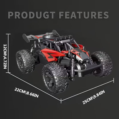 High-Speed RC Off-Road Car 30KM/H – 2.4GHz Remote Control Truck with Alloy Construction, All-Terrain 4WD Vehicle for Kids & Adults, Birthday Gift for Boys, Available in Red & Yellow