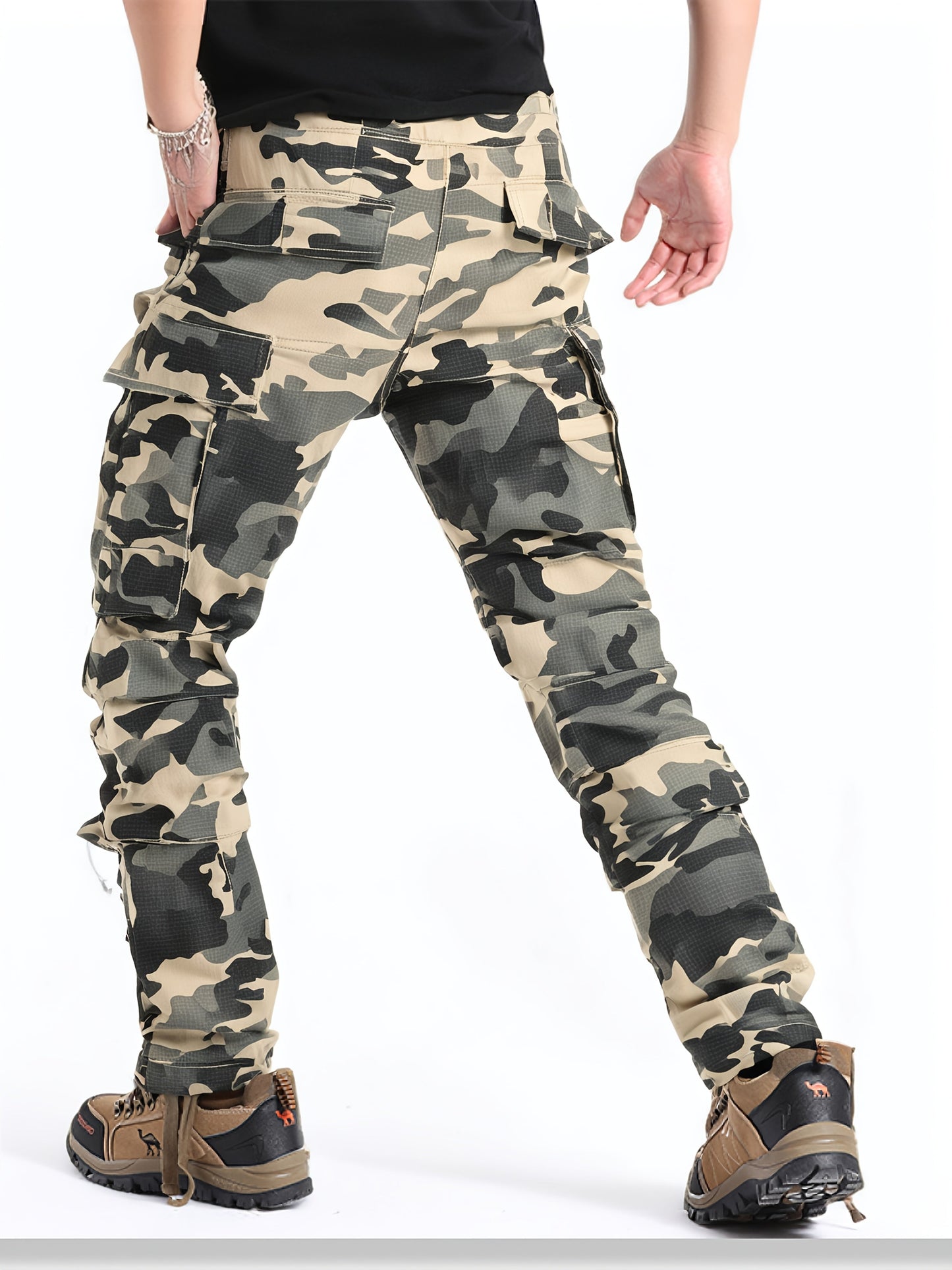 Men's Cargo Pants - Multi Pocket Workwear Style 315749